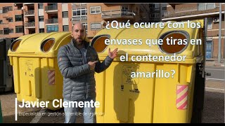 JavierClemente  ¿Cómo funciona el contenedor amarillo 1  Ecoembes [upl. by Gemoets248]