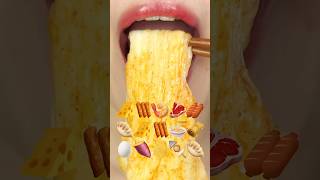 ASMR TTEOKBOKKI EMOJI FOOD 떡볶이 이모지 먹방 sped up [upl. by Eened]