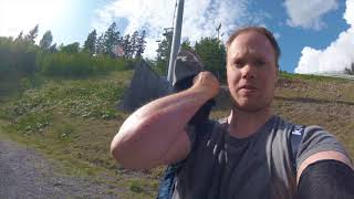 Leatt 3DF elbow pads review  Why nonnewtonian body armour does not work [upl. by Rorry838]