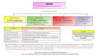 NSAID  Non Steroidal Anti Inflammatory Drug  Mnemonics  How to Memories Classification of NSAIDs [upl. by Knorring]