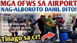 GRABE GANITO NA KALALA ANG KALOKOHAN SA LOOB NG NAIA AIRPORT [upl. by Studnia]