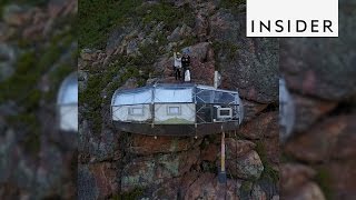 Sleep On The Edge Of A Cliff In Perus Sacred Valley [upl. by Iturhs473]