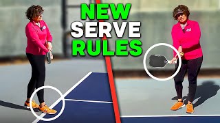 Everything to Know About Pickleball Serve Rules 2024 Update [upl. by Anattar]