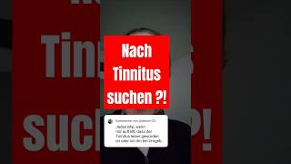 Sucht ihr absichtlich euren Tinnitus tinnitus [upl. by Teressa]