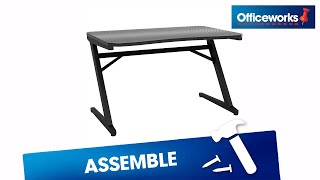 Typhoon 1200 mm Pro Gamer Desk Assembly [upl. by Dviad]