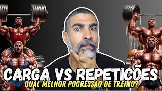 Progressão de treino é melhor aumentar a carga ou as repetições [upl. by Cordi]