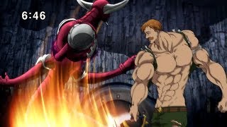 Nanatsu no Taizai Imashime no Fukkatsu quotBan y Escanor vs Galand y Melascula AMV  Breath [upl. by Nitsyrk]