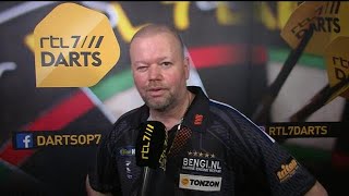 Ik wil voor de rest van mn leven met koude handen handen gooien  RTL 7 DARTS WK 2018 [upl. by Strep]