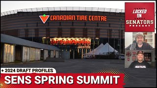 Ottawa Senators Spring Members Summit Recap  2024 NHL Draft Rankings 1110 [upl. by Ailec]