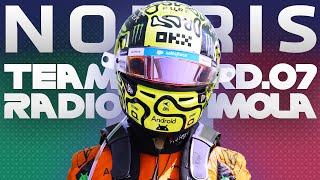 Best of Lando Norris Team Radio from Imola  2024 EmiliaRomagna [upl. by Sorci]