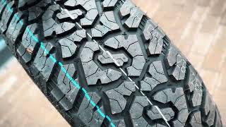 Windforce Catchfors 26570 R17 AT II 115T MS AllTerrain offroad tire catchfors windforce at [upl. by Euqinimod]