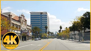 Driving Tour of San Bernardino Downtown 4K [upl. by Sallad]