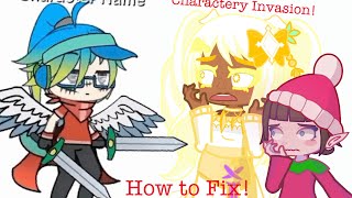 How to Fix the Charactery Glitch in Gacha Life 2 [upl. by Accebber]