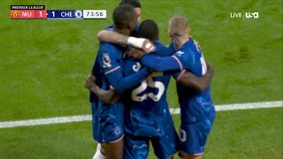 CAICEDO GOAL  MANCHESTER UNITED VS CHELSEA [upl. by Kadner300]