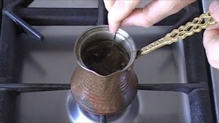 How to Make Turkish Coffee  Authentic and Delicious [upl. by Ellga]