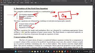 01 A derivative of Diffusivity equation  part 1 [upl. by Eelyab375]