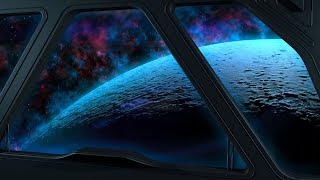 Space Sounds for Sleep or Studying  White Noise Spaceship Ambience 10 Hours [upl. by Nallek]