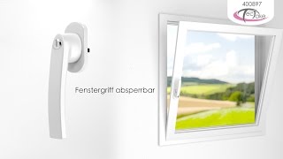 Absperrbarer Fenstergriff  TecTake [upl. by Travers]