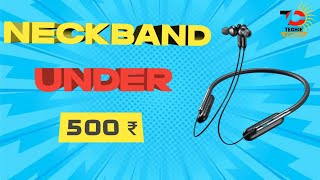 Best Neckband under 500  50 Hours Playtime  Magnite Earbuds neckband earbuds tech best viral [upl. by Enifesoj]