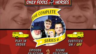 Only Fools amp Horses Series 1  Time On Our Hands Region 2 DVD Menus [upl. by Urita]