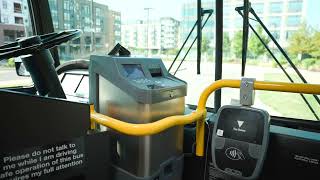 New Fareboxes on Metrobuses Leading to Better Bus Experience for You [upl. by Ardnaiek]