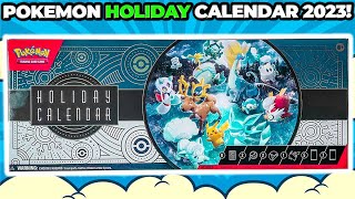 Pokemon TCG Holiday Calendar 2023 Box OPENING [upl. by Icyak937]