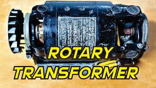 DC Motor  Generator  Dynamotor  Rotary Transformer  Dinamotor 1945  Recalibration [upl. by Ahsirak]