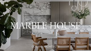 The Journey of Designing a Home Made of Marble House Tour [upl. by Ximena]