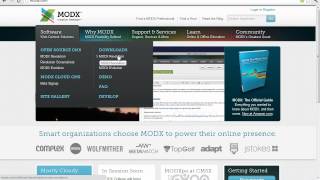 Установка CMS MODx на хостинг Hostpro [upl. by Neeli]