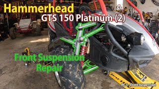 Hammerhead GTS 150 Platinum 2 Build Part 1  Front Suspension [upl. by Kelvin748]