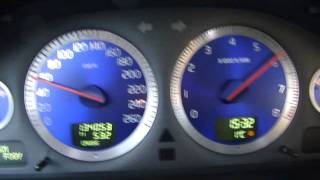 2006 Volvo V70R Acceleration 0140kmh [upl. by Sisi727]