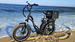 ORAIMO TRCKER 100 Cargo EBike ReviewRange Test  Asbury Park to Fort Hancock [upl. by Athalee642]