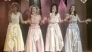 Frizzle Sizzle  Alles heeft een ritme HD  Eurovision Song Contest 1986 Netherlands 200506 [upl. by Carny]