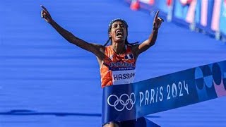 Sifan Hassans Unbelievable Olympic Marathon Triumph [upl. by Nednyl162]