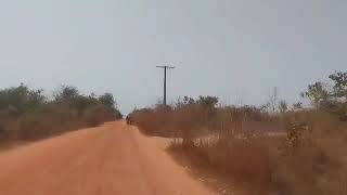 Riding roads of Brikama Gambia [upl. by Asilahs389]