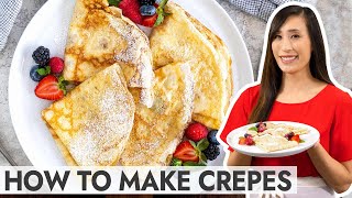 How to Cook Perfect Crepes Every Time [upl. by Leuqim]