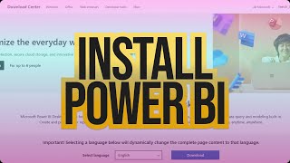 How to install Power BI desktop for free [upl. by Kiersten]