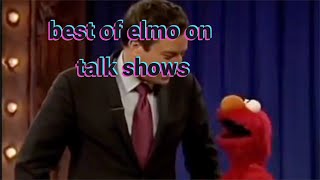 best of elmo on talk shows  compilation [upl. by Akemot671]