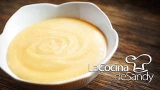 Crema pastelera receta en 7 minutos recetas de postres faciles [upl. by Utham]