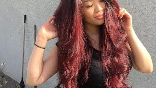 LOREAL CHROMA TRUE REDS HAIR DYE [upl. by Hillhouse77]