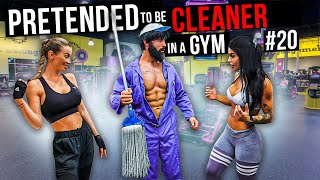 Crazy Cleaner Shocks Girls At GYM  Anatoly [upl. by Fronia]