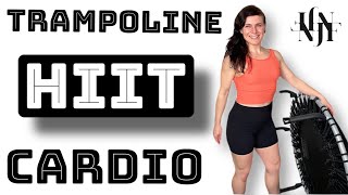 30 Minute Trampoline workoutHIIT Workout On Rebounder Follow Along Fitness [upl. by Pam]