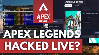 Was Apex Legends Hacked Live [upl. by Ordnasil433]