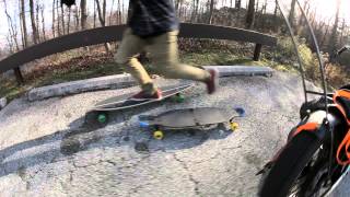 Pintail Longboards in New Jersey by Original Skateboards [upl. by Siravat]