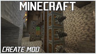 The Tunnel Bore  Modded Minecraft  Create Episode 6 [upl. by Anada508]