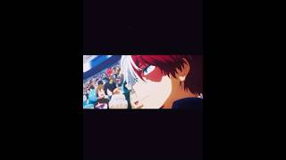 Shoto Todoroki edit 🔥🧊anime mha myheroacademia shototodoroki shotoedit [upl. by Karli]