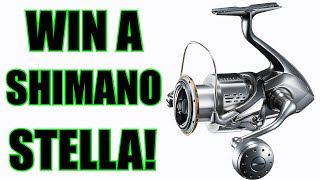 Win A Shimano Stella FJ 5000 Spinning Reel JampH Tackle 604030 Stella Giveaway  JampH Tackle [upl. by Nojram258]