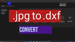 How do I convert JPEG to DXF in illustrator [upl. by Paulsen]