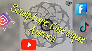 Sculpture cinétique Aurora [upl. by Bates]