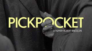 New trailer for Robert Bressons Pickpocket 1959  in cinemas from 3 June 2022  BFI [upl. by Aihtela903]